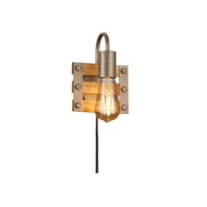 KHAN E27 Kinkiet ścienny pojedynczy