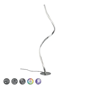 RUBIN LED 9W RGBW ściemnialna z pilotem Lampa podłogowa stojąca