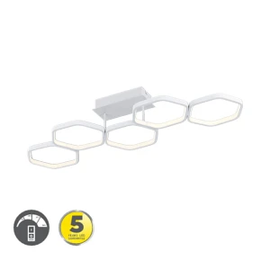 VIGO Biały mat LED 24W ściemnialna 3000K Lampa sufitowa