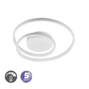 ZIBAL Biały mat LED 22W ściemnialna 3000K Lampa sufitowa