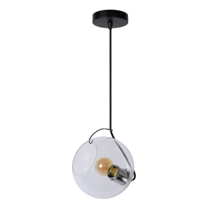 JAZZLYNN Transparentna śr. 20cm. E27 Lampa wisząca