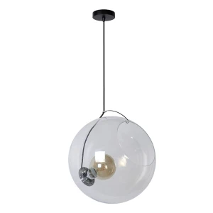 JAZZLYNN Transparentna śr. 40cm. E27 Lampa wisząca