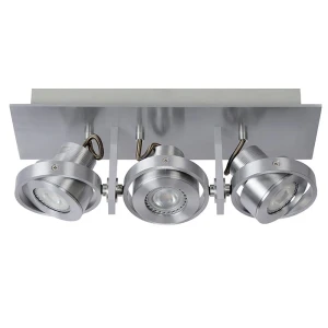 LANDA Satynowy chrom LED 3x5W 3000K ściemnialna GU10 Spot