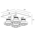 Spot LANDA Biała LED 4x5W 2200-3000K ściemnialna GU10 Lucide 179062131  5411212176882 lampynox noxbox www.lampynox.pl 6.jpg