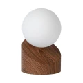 Lampka stołowa LEN Drewno G9 Lucide 455610170  5411212450586 lampynox noxbox www.lampynox.pl 1.jpg