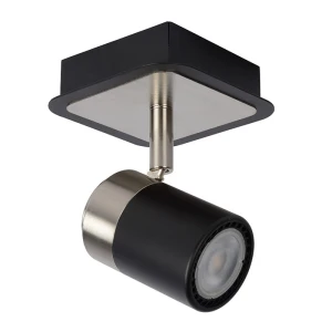 LENNERT Chrom | Czarny Led ściemnialny 5W 3000K Spot 26957/05/30