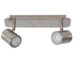LENNERT Satynowy chrom Led ściemnialny 2x5W 3000K Spot 26957/10/12