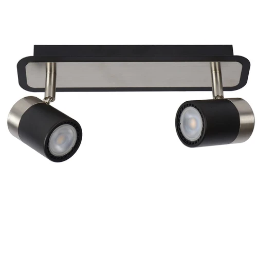 Spot LENNERT Chrom  Czarny Led ściemnialny 5W 3000K Lucide 269571030  5411212262592 lampynox noxbox www.lampynox.pl 1.jpg