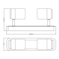 Spot LENNERT Chrom  Czarny Led ściemnialny 5W 3000K Lucide 269571030  5411212262592 lampynox noxbox www.lampynox.pl 6.jpg