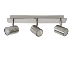 LENNERT Satynowy chrom Led ściemnialny 3x5W 3000K Spot 26957/15/12