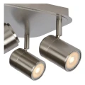 Spot LENNERT Satynowy chrom Led ściemnialny 4x5W 3000K Lucide 269572012  5411212262622 lampynox noxbox www.lampynox.pl 3.jpg