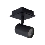 LENNERT Czarny Led ściemnialny 5W IP44 3000K Spot łazienkowy 26958/05/30