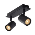 Spot łazienkowy LENNERT Czarny Led ściemnialny 2x5W IP44 3000K Lucide 269581030  5411212262684 lampynox noxbox www.lampynox.pl 3.jpg