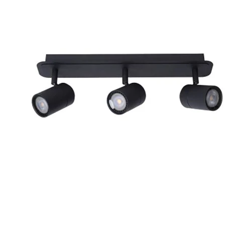 Spot łazienkowy LENNERT Czarny Led ściemnialny 3x5W IP44 3000K Lucide 269581530  5411212262691 lampynox noxbox www.lampynox.pl 1.jpg