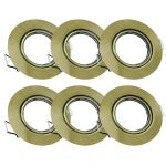 OPIN-IOA90G1 patyna stal okragle 6 szt. Oczko ruchome POLUX