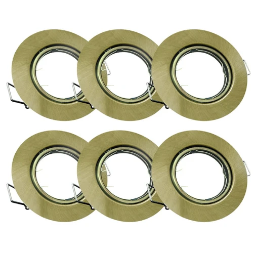 Oczko ruchome OPIN-IOA90G1 patyna stal okragle 6 szt. POLUX 309815  5901508309815 lampynox noxbox www.lampynox.pl 1.jpg