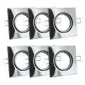Oczko ruchome OPIN-IQA90C1 chrom stal kwadrat 6 szt. POLUX 309839  5901508309839 lampynox noxbox www.lampynox.pl 1.jpg