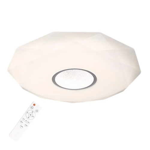 Plafon LED z pilotem DIAMOND 36W 50cm Barwa światła zmienna 3060lm Polux 313508  5901508313508 lampynox noxbox www.lampynox.pl 1.jpg