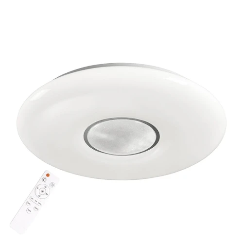 Plafon LED z pilotem LYRA 24W 41cm Barwa światła zmienna 2040lm okrągły Polux 313447  5901508313447 lampynox noxbox www.lampynox.pl 1.jpg