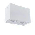 Oprawa natynkowa downlight Hadar Q2 2xGU10 kwadrat biała Polux 313133  5901508313133 lampynox noxbox www.lampynox.pl 5.jpg
