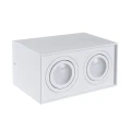 Oprawa natynkowa downlight Hadar Q2 2xGU10 kwadrat biała Polux 313133  5901508313133 lampynox noxbox www.lampynox.pl 6.jpg