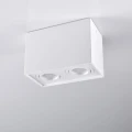 Oprawa natynkowa downlight Hadar Q2 2xGU10 kwadrat biała Polux 313133  5901508313133 lampynox noxbox www.lampynox.pl 9.jpg