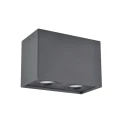 Oprawa natynkowa downlight Hadar Q2 2xGU10 kwadrat czarna Polux 313140  5901508313140 lampynox noxbox www.lampynox.pl 4.jpg