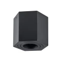 Oprawa natynkowa downlight Hexagon 1xGU10 czarna Polux 313188  5901508313188 lampynox noxbox www.lampynox.pl 1.jpg