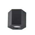 Oprawa natynkowa downlight Hexagon 1xGU10 czarna Polux 313188  5901508313188 lampynox noxbox www.lampynox.pl 3.jpg