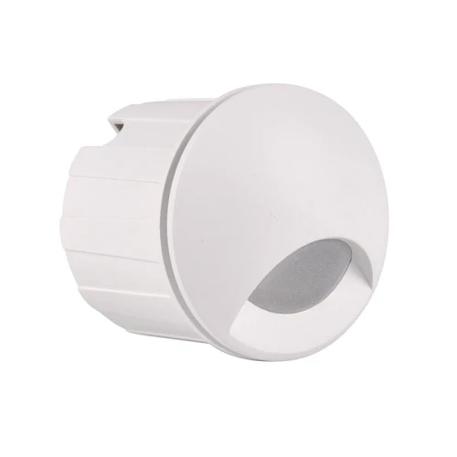 Lampa schodowa Q1 okrągła 20lm 3W IP44 biała Polux 313676  5901508313676 lampynox noxbox www.lampynox.pl 4.jpg