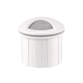 Lampa schodowa Q1 okrągła 20lm 3W IP44 biała Polux 313676  5901508313676 lampynox noxbox www.lampynox.pl 6.jpg