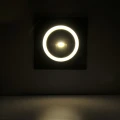 Lampa schodowa Q3 kwadrat 20lm 3W IP44 grafit Polux 313690  5901508313690 lampynox noxbox www.lampynox.pl 2.jpg