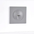 Lampa schodowa Q3 kwadrat 20lm 3W IP44 grafit Polux 313690  5901508313690 lampynox noxbox www.lampynox.pl 3.jpg