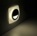 Lampa schodowa Q3 kwadrat 40lm 3W IP44 czarna Polux 313713  5901508313713 lampynox noxbox www.lampynox.pl 10.jpg