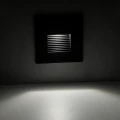 Lampa schodowa Q6 kwadrat 20lm 3W IP65 szara Polux 313720  5901508313720 lampynox noxbox www.lampynox.pl 2.jpg