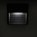 Lampa schodowa Q9 kwadrat 60lm 3W IP44 szara Polux 313751  5901508313751 lampynox noxbox www.lampynox.pl 2.jpg