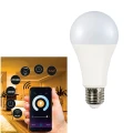 Żarówka sterowana aplikacją przez wifi A65 E27 1055lm 11W 2700-6500K+RGB Tuya POLUX 313812  5901508313812 lampynox noxbox www.lampynox.pl 1.jpg