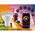 GU10 Sterowana aplikacją przez wifi 400lm 5,5W 2700K-6500K+RGB Tuya POLUX 313805  5901508313805 lampynox noxbox www.lampynox.pl 1.jpg