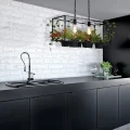 Lampa wisząca z kwiatkami HYGE IL MIO czarna 2xE27 Polux 313843  5901508313843 lampynox noxbox www.lampynox.pl 3.jpg