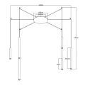 Lampa wisząca LORENZ Pająk Rustykalny brąz LED ściemnialna 6x4W 3000K Lucide 744030697  5411212740717 lampynox noxbox www.lampynox.pl 7.jpg