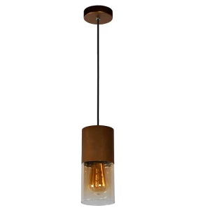ZINO Bursztynowy E27 Lampa wisząca