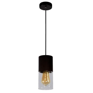 ZINO Rustykalny brąz E27 Lampa wisząca