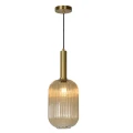 Lampa wisząca MALOTO Bursztynowa śr. 20cm. E27 Lucide 453862062  5411212451187 lampynox noxbox www.lampynox.pl 2.jpg