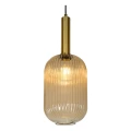 Lampa wisząca MALOTO Bursztynowa śr. 20cm. E27 Lucide 453862062  5411212451187 lampynox noxbox www.lampynox.pl 3.jpg