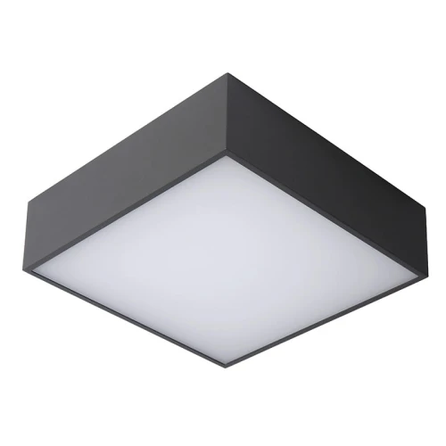 Plafon łazienkowy kwadratowy ROXANE Antracyt szer. 24cm. LED 10W 2700K IP54 Lucide 278161029  5411212271839 lampynox noxbox www.lampynox.pl 1.jpg