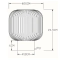 Lampka stołowa MALOTO Zielona śr. 20cm. E27 Lucide 455862033  5411212451248 lampynox noxbox www.lampynox.pl 6.jpg