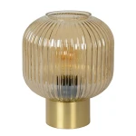 MALOTO Bursztynowa śr. 20cm. E27 Lampka stołowa