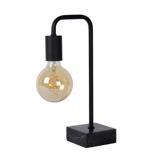 Lampka stołowa LORIN Czarna E27 Lucide 455650130  5411212450678 lampynox noxbox www.lampynox.pl 1.jpg