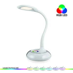 Cosmos 2 3000K RGB Biała Lampka biurkowa  306074 
