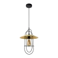 Lampa wisząca MASSON Żółta śr. 28cm. E27 Lucide 743090134  5411212740823 lampynox noxbox www.lampynox.pl 1.jpg